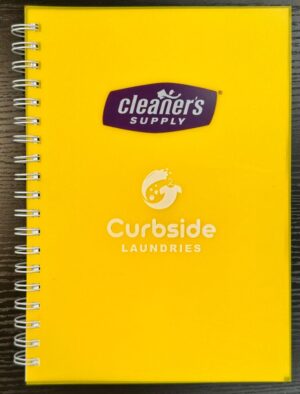 Cleaners supply notebook